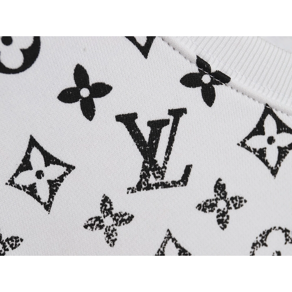 Louis Vuitton allover monogram gradient round neck sweatshirt SL,Cheap Replica Reps Louis Vuitton