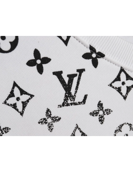 Louis Vuitton allover monogram gradient round neck sweatshirt SL,Cheap Replica Reps Louis Vuitton