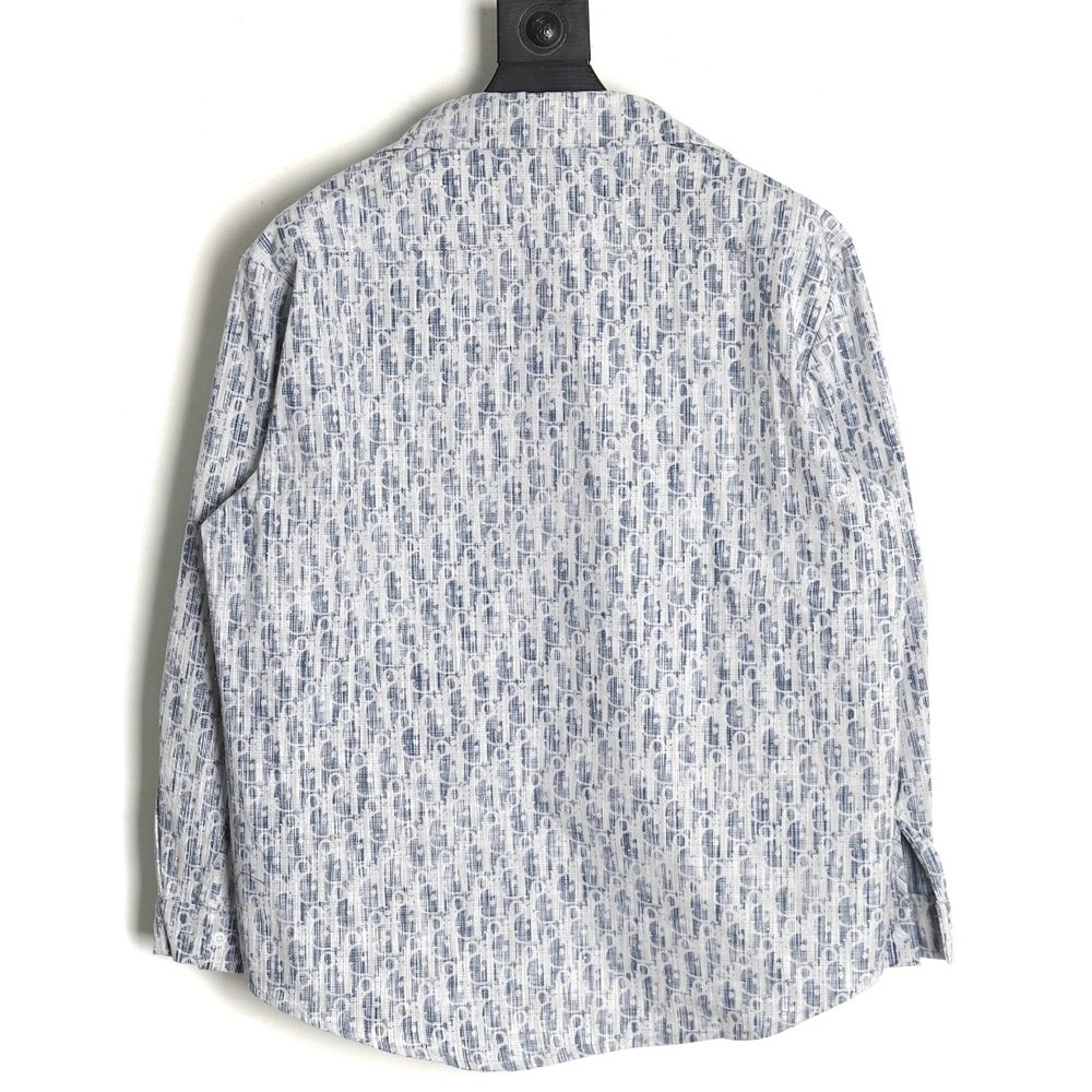Dior Gypsophila monogram logo shirt,Cheap Replica Reps Dior