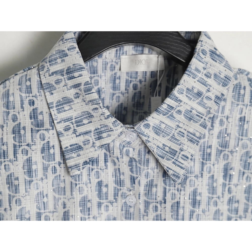 Dior Gypsophila monogram logo shirt,Cheap Replica Reps Dior