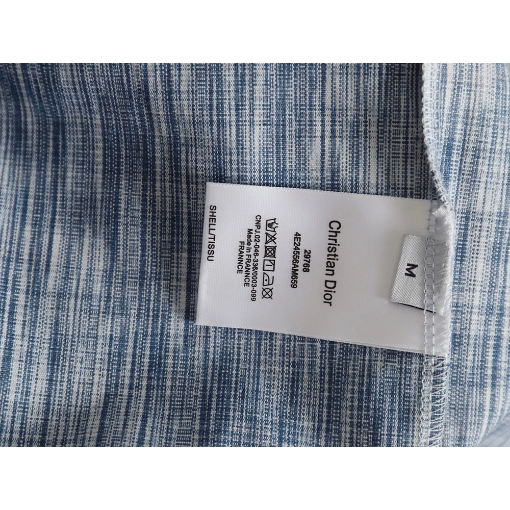 Dior Gypsophila monogram logo shirt,Cheap Replica Reps Dior