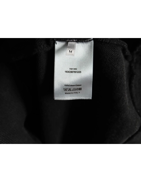 Dior washed embroidered lettering crew neck sweatshirt,Cheap Replica Reps Dior