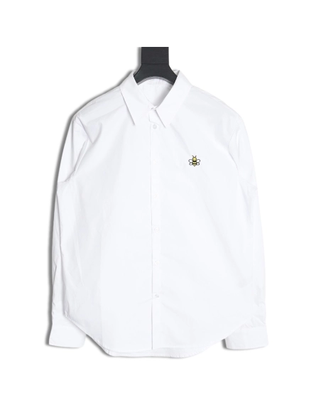 Dior x Kaws bee embroidered shirt TSK1,Cheap Replica Reps Dior
