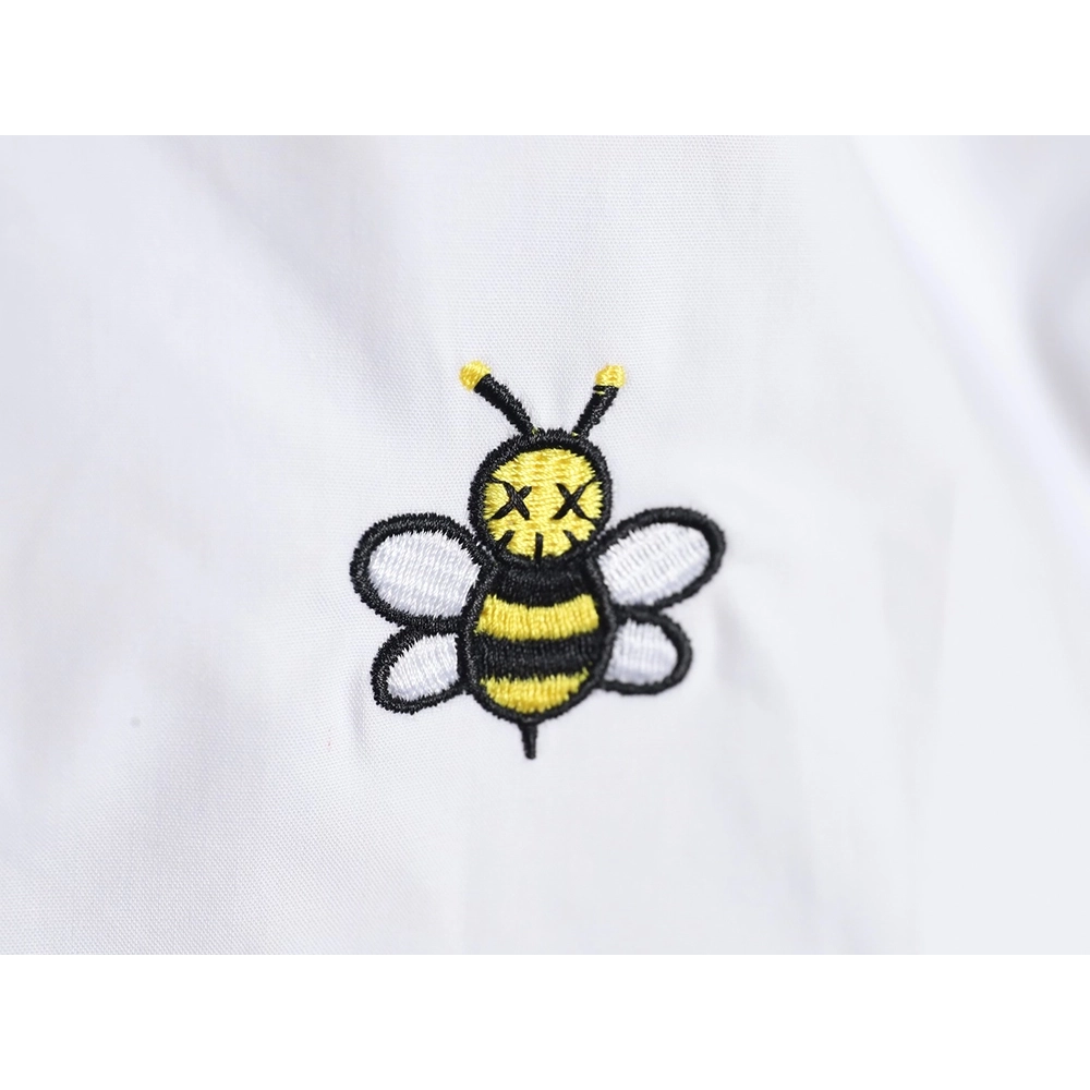 Dior x Kaws bee embroidered shirt TSK1,Cheap Replica Reps Dior