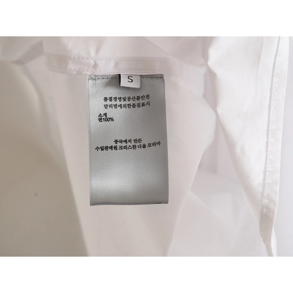 Dior x Kaws bee embroidered shirt TSK1,Cheap Replica Reps Dior