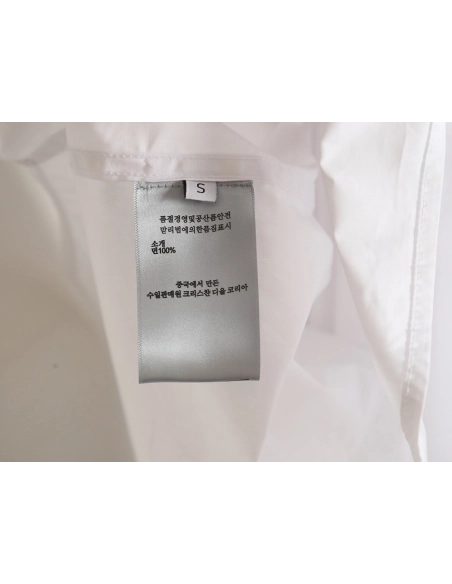 Dior x Kaws bee embroidered shirt TSK1,Cheap Replica Reps Dior