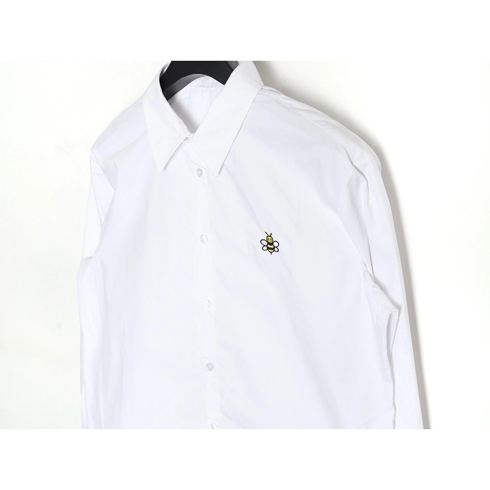 Dior x Kaws bee embroidered shirt TSK1,Cheap Replica Reps Dior