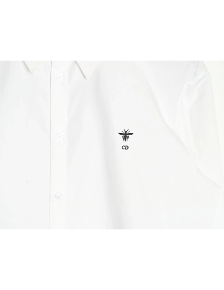 Dior x Kaws bee embroidered shirt,Cheap Replica Reps Dior