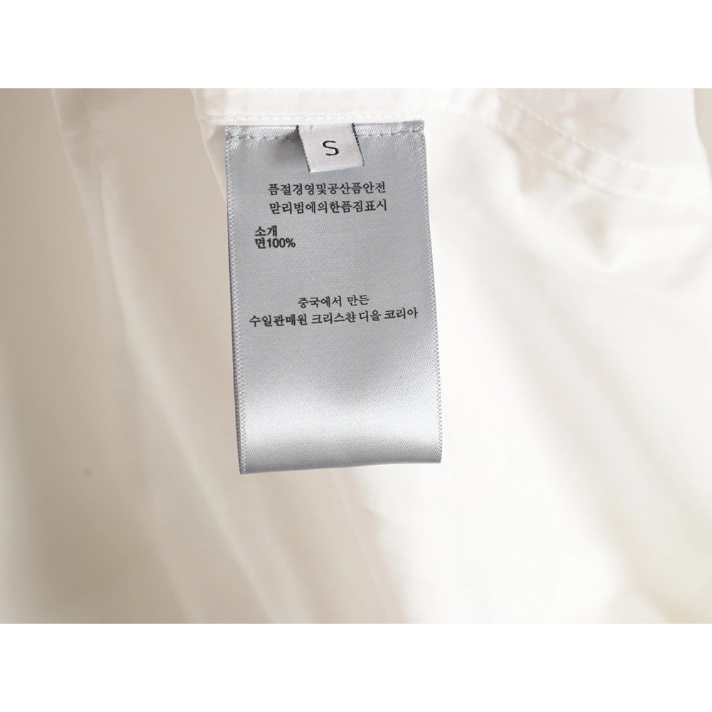 Dior x Kaws bee embroidered shirt,Cheap Replica Reps Dior