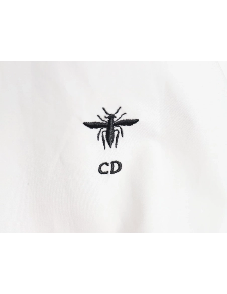 Dior x Kaws bee embroidered shirt,Cheap Replica Reps Dior