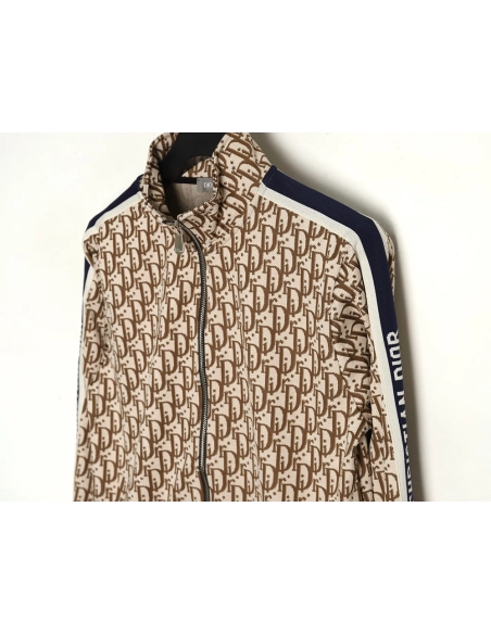 Dior allover jacquard sideribbon jacket,Cheap Replica Reps Dior