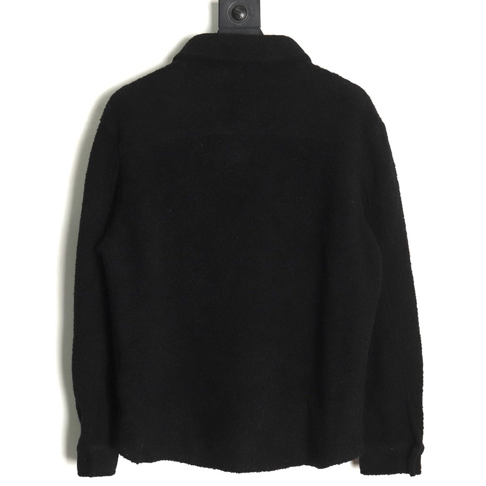 Saint Laurent Paris wool cocoa coat,Cheap Replica Reps Saint Laurent