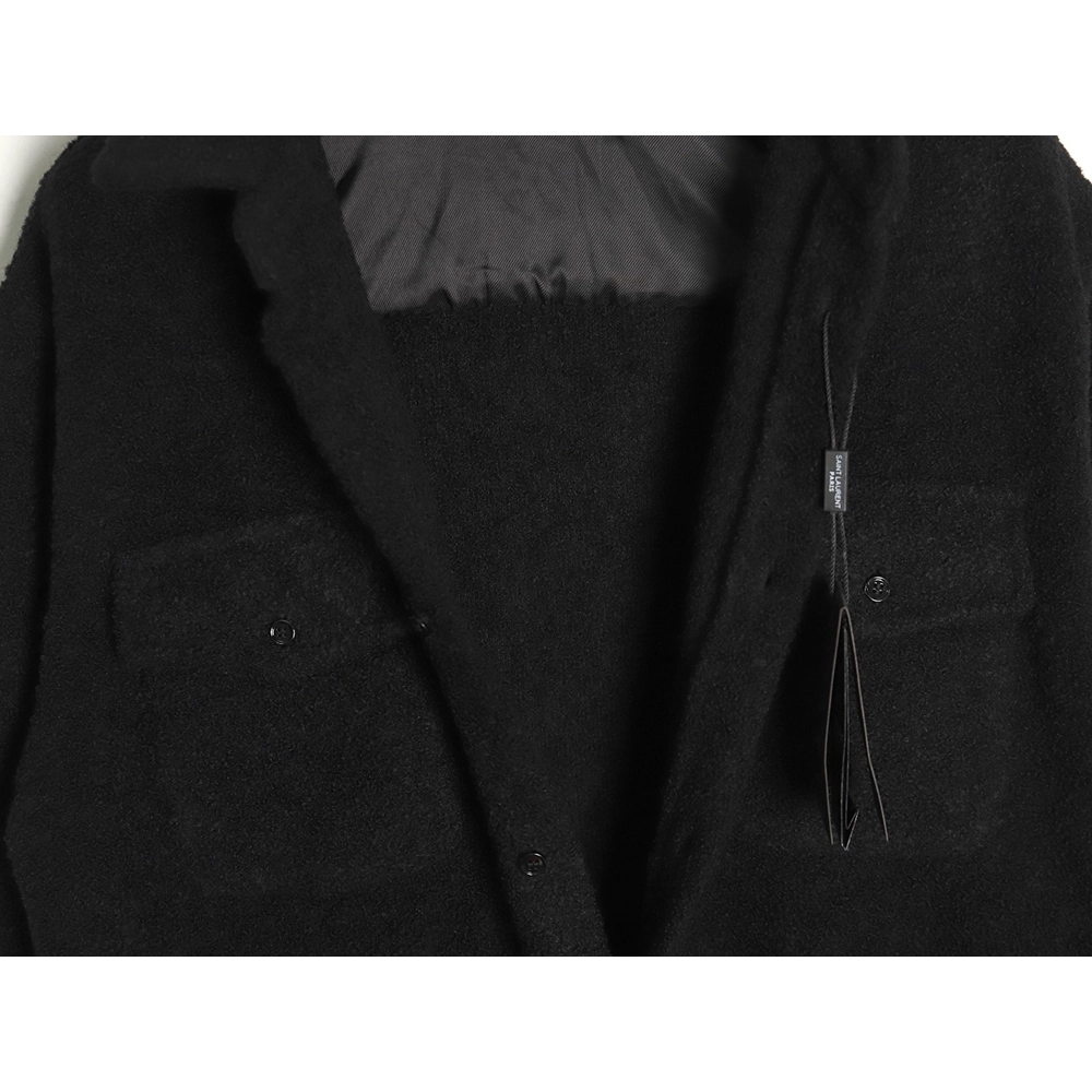 Saint Laurent Paris wool cocoa coat,Cheap Replica Reps Saint Laurent