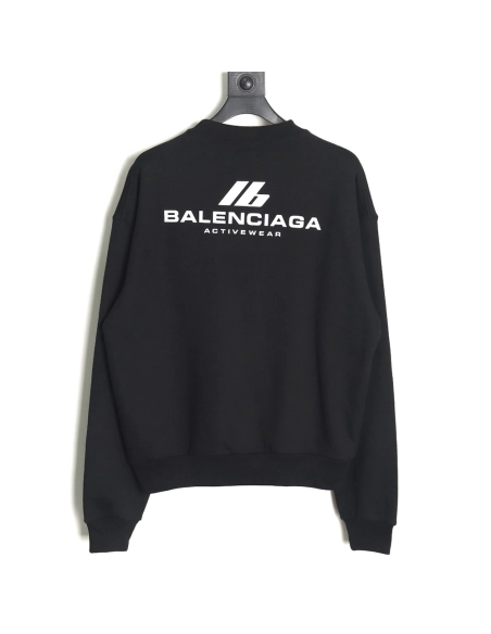 Balenciaga LB reflective logo crewneck sweatshirt TSK1,Cheap Replica Reps Balenciaga