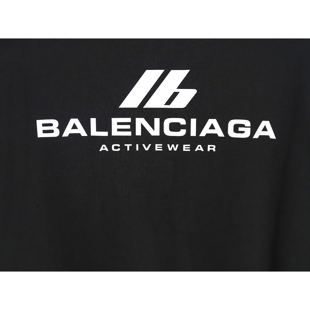 Balenciaga LB reflective logo crewneck sweatshirt TSK1,Cheap Replica Reps Balenciaga