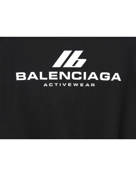 Balenciaga LB reflective logo crewneck sweatshirt TSK1,Cheap Replica Reps Balenciaga