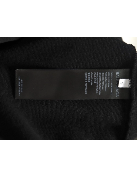 Balenciaga LB reflective logo crewneck sweatshirt TSK1,Cheap Replica Reps Balenciaga