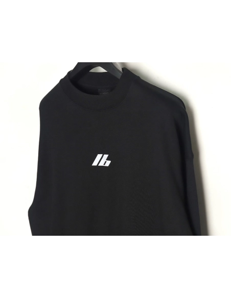 Balenciaga LB reflective logo crewneck sweatshirt TSK1,Cheap Replica Reps Balenciaga
