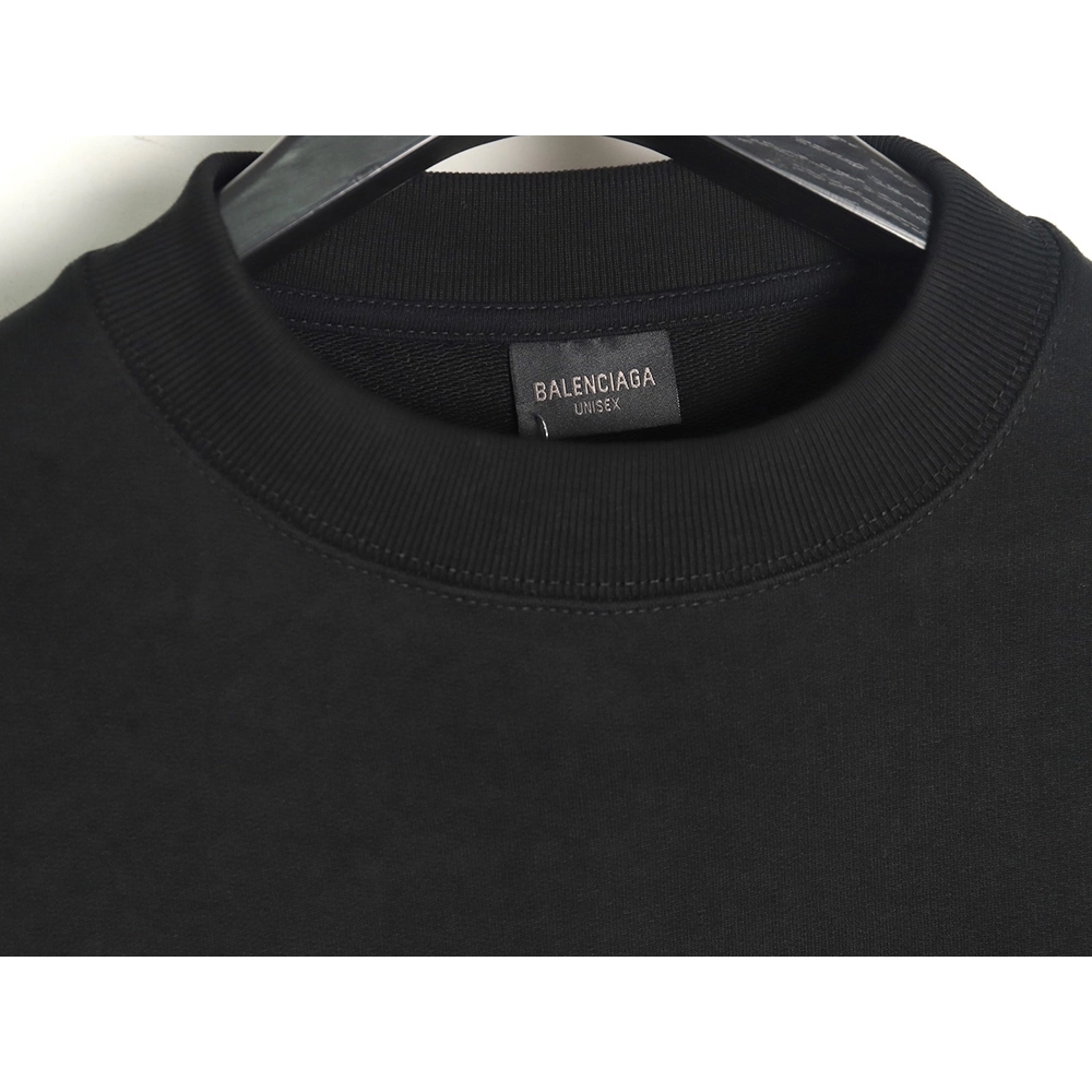 Balenciaga LB reflective logo crewneck sweatshirt TSK1,Cheap Replica Reps Balenciaga