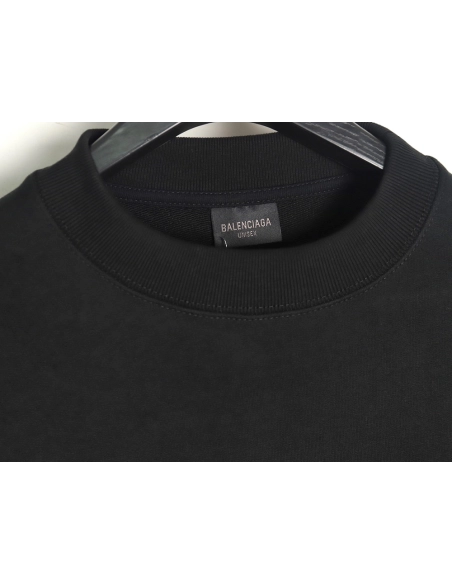 Balenciaga LB reflective logo crewneck sweatshirt TSK1,Cheap Replica Reps Balenciaga