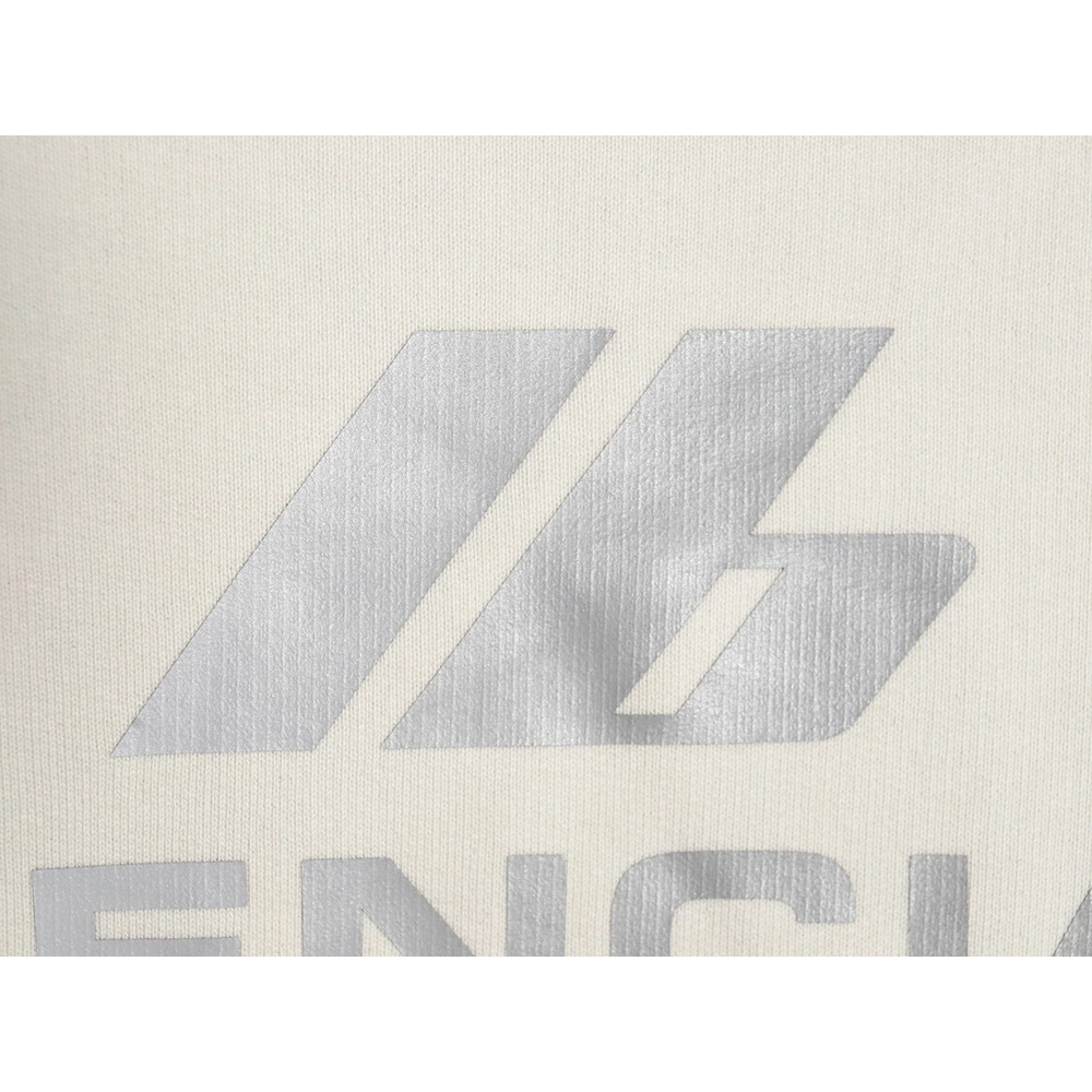 Balenciaga LB reflective logo crewneck sweatshirt,Cheap Replica Reps Balenciaga