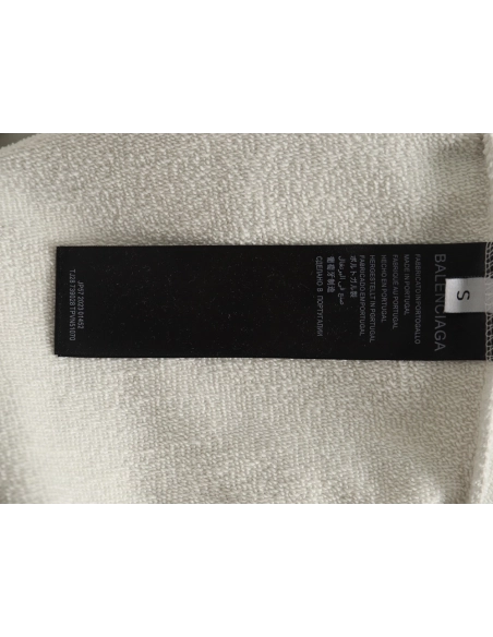 Balenciaga LB reflective logo crewneck sweatshirt,Cheap Replica Reps Balenciaga