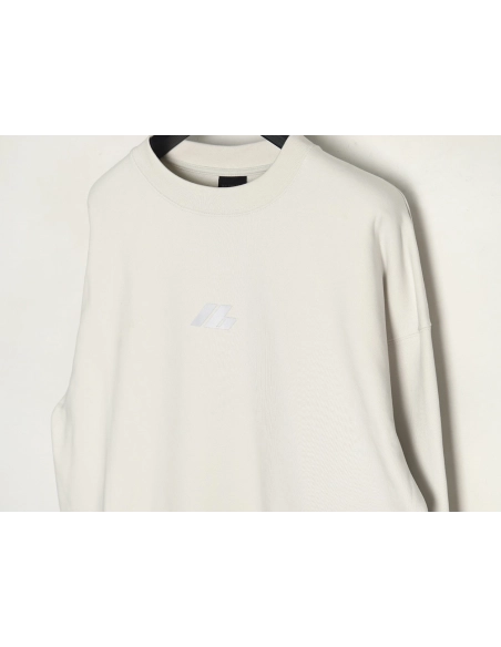 Balenciaga LB reflective logo crewneck sweatshirt,Cheap Replica Reps Balenciaga