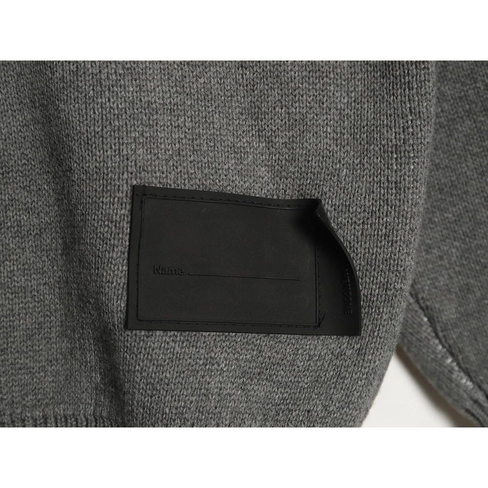 We11 Done jacquard logo knitted sweater TSK1,Cheap Replica Reps We11done