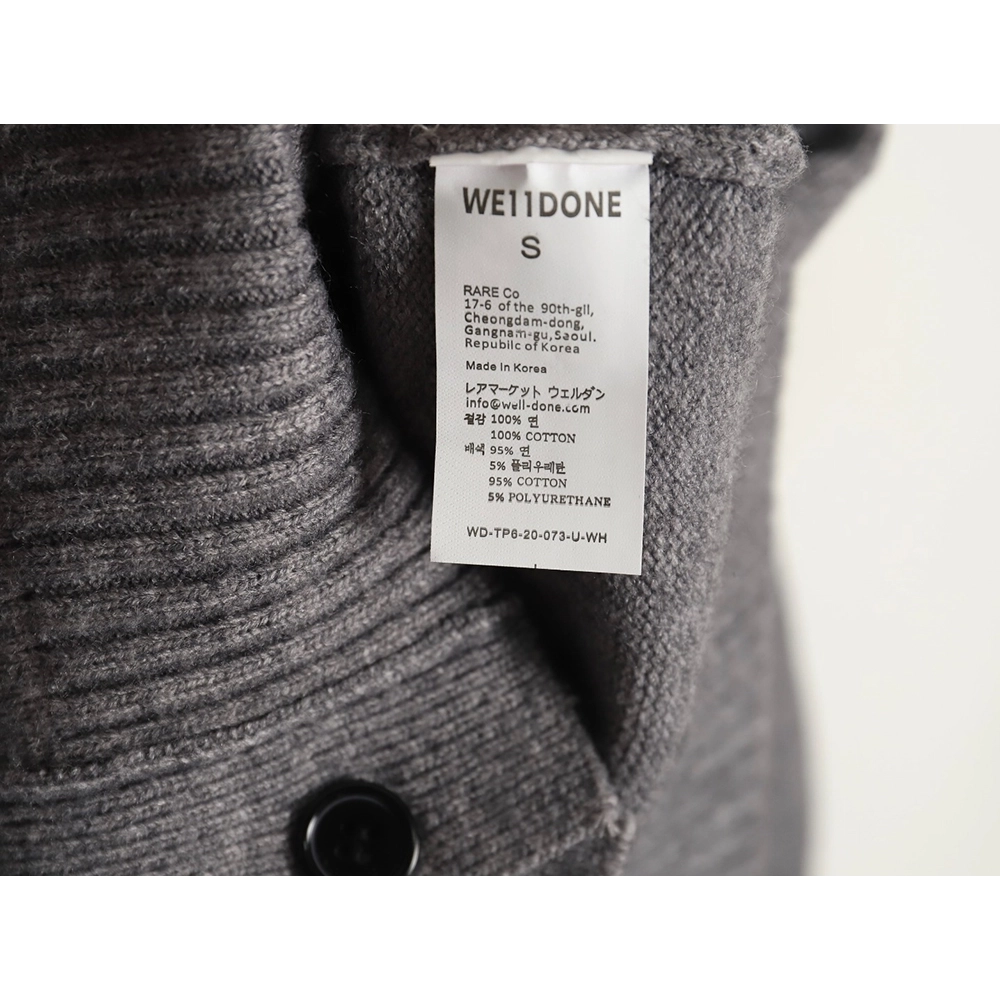 We11 Done Simple LOGO Embroidery Sweater TSK1,Cheap Replica Reps We11done