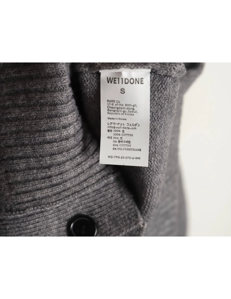 We11 Done Simple LOGO Embroidery Sweater TSK1,Cheap Replica Reps We11done