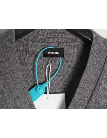 We11 Done Simple LOGO Embroidery Sweater TSK1,Cheap Replica Reps We11done