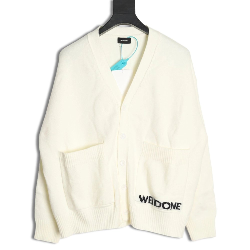 We11 Done Simple LOGO Embroidery Sweater,Cheap Replica Reps We11done