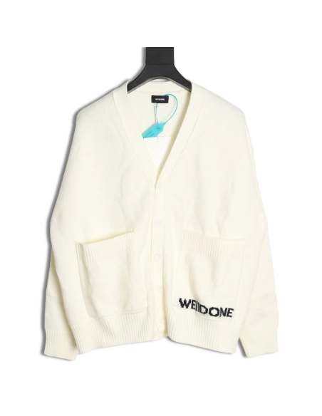 We11 Done Simple LOGO Embroidery Sweater,Cheap Replica Reps We11done