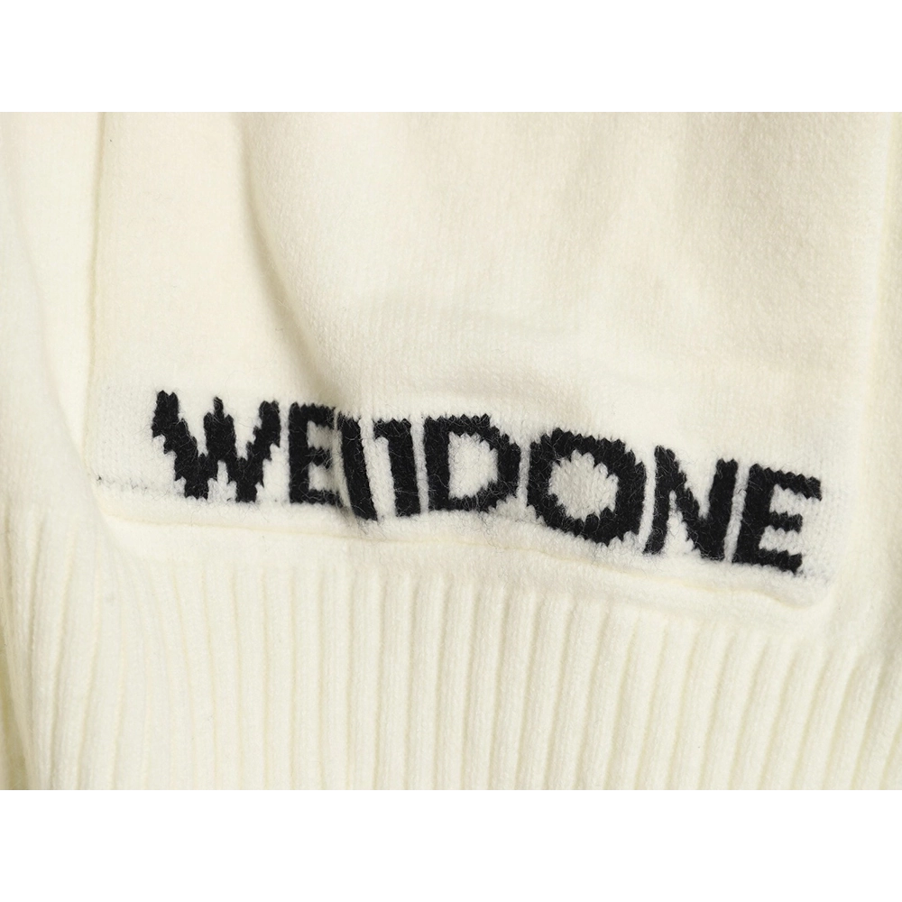 We11 Done Simple LOGO Embroidery Sweater,Cheap Replica Reps We11done