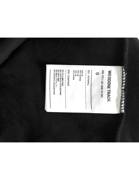 We11done cobranded Manchester United No. 11 hooded fleece sweatshirt,Cheap Replica Reps We11done