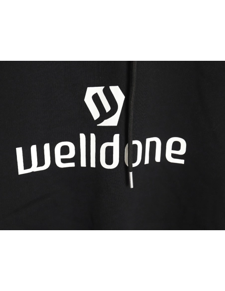 We11done cobranded Manchester United No. 11 hooded fleece sweatshirt,Cheap Replica Reps We11done