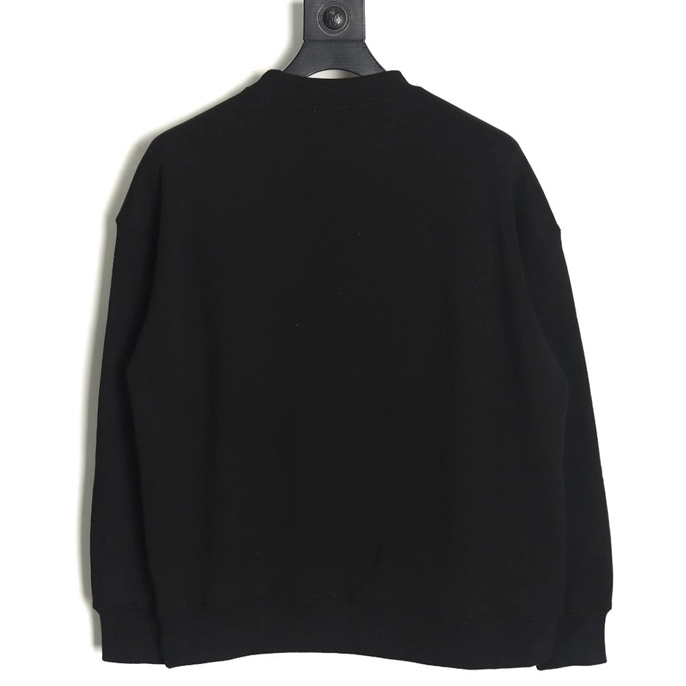 WE11 DONE neon barrage crewneck sweatshirt TSK1,Cheap Replica Reps We11done