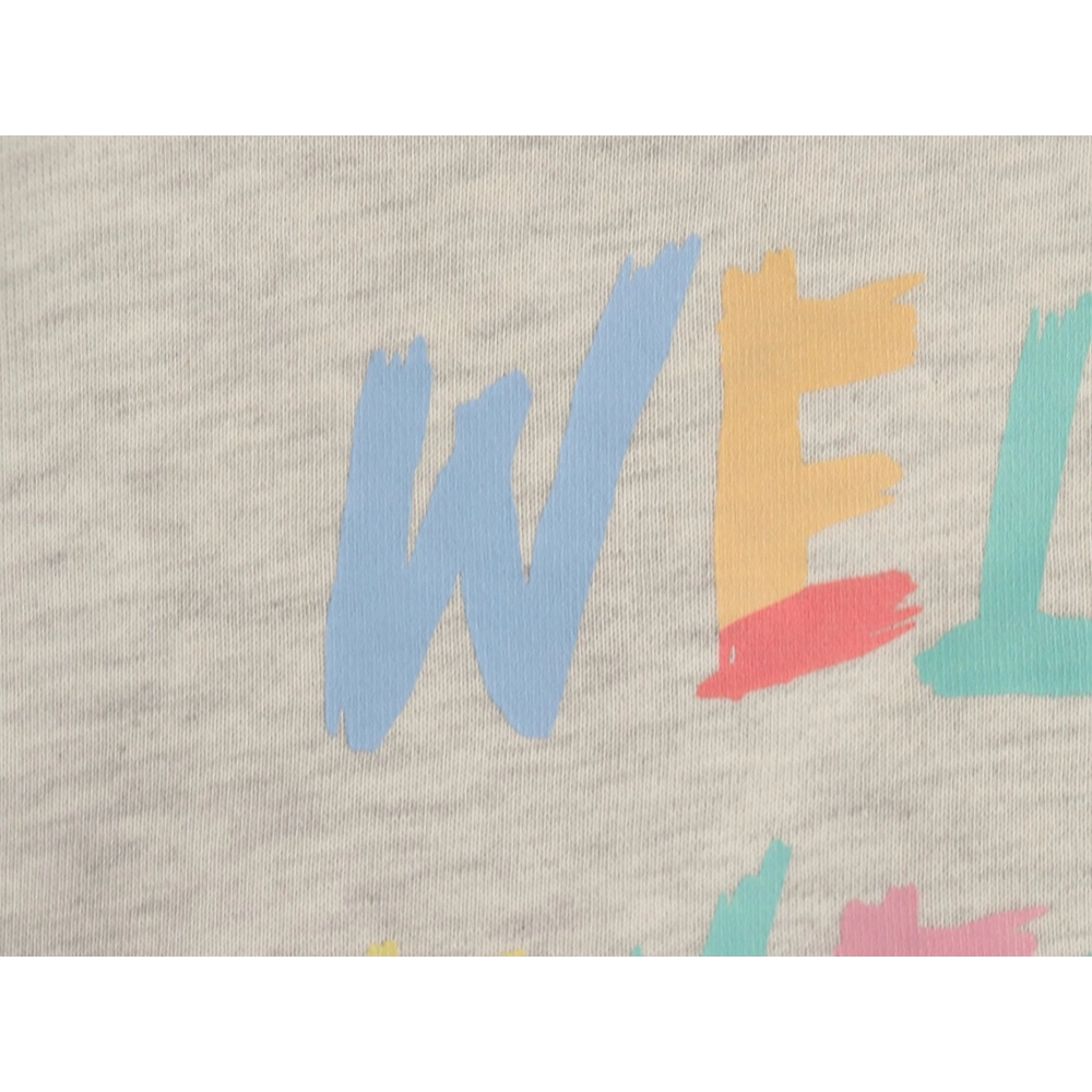 WE11 DONE Floral Colorful Letters Round Neck Sweatshirt,Cheap Replica Reps We11done