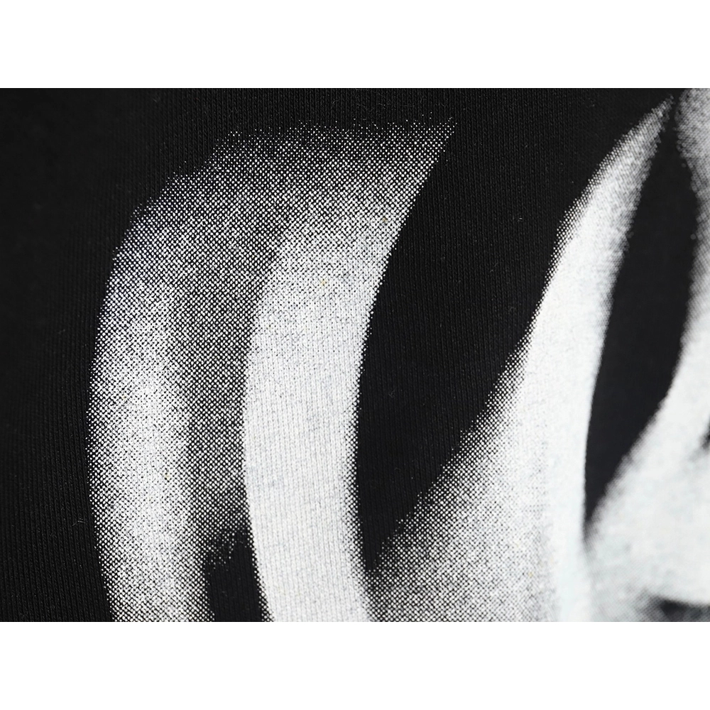 WE11 DONE Dynamic Lettering Round Neck Sweatshirt TSK1,Cheap Replica Reps We11done