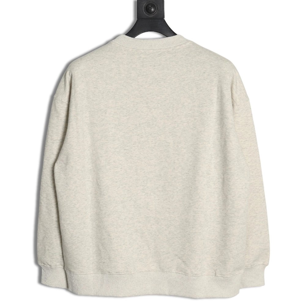 WE11 DONE Dynamic Lettering Round Neck Sweatshirt,Cheap Replica Reps We11done