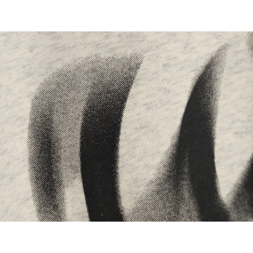 WE11 DONE Dynamic Lettering Round Neck Sweatshirt,Cheap Replica Reps We11done