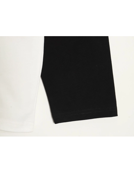 We11done Raising Hand Bear Colorblock Long Sleeve TSK1,Cheap Replica Reps We11done
