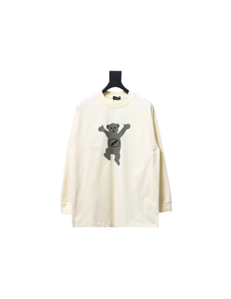 We11 Done Doublesided cute bear print long sleeves SK1,Cheap Replica Reps We11done
