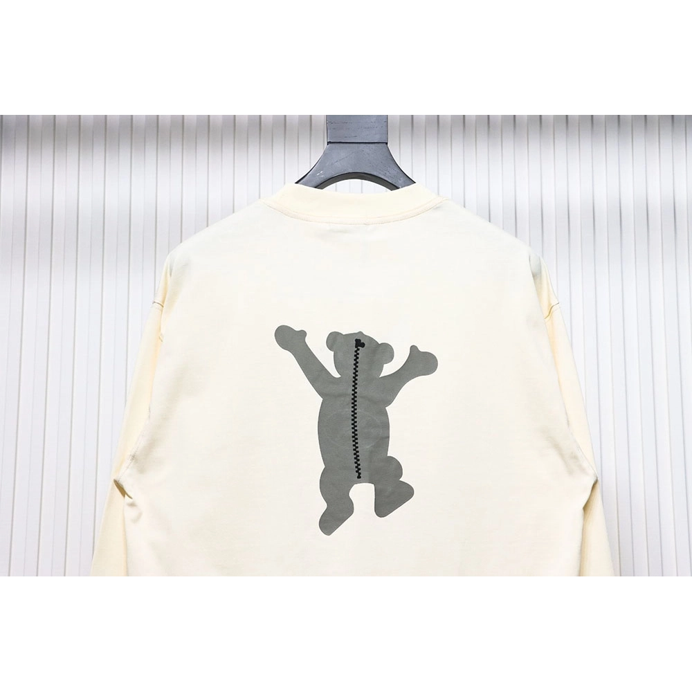 We11 Done Doublesided cute bear print long sleeves SK1,Cheap Replica Reps We11done