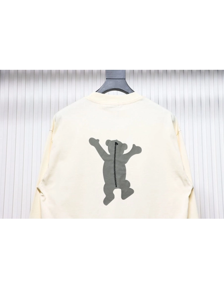 We11 Done Doublesided cute bear print long sleeves SK1,Cheap Replica Reps We11done