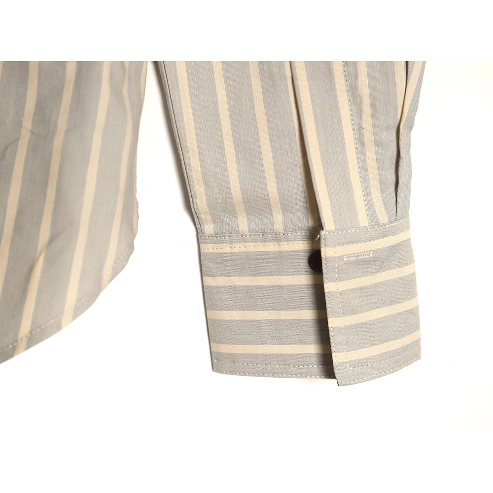 Miu Miu contrast color striped shirt TSK1,Cheap Replica Reps Miu Miu
