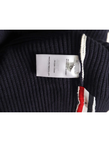 Thom Browne striped color block crew neck sweater TSK2,Cheap Replica Reps Thom Browne