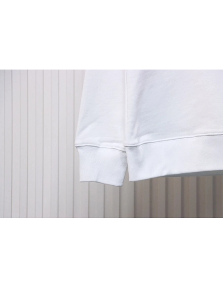 Loewe neon embroidery fluorescent pink crew neck sweatshirt TSK1,Cheap Replica Reps Loewe