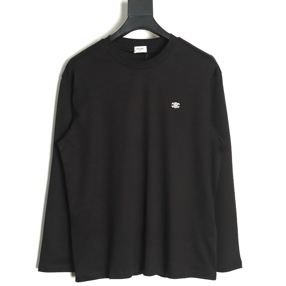 Celine Arc de Triomphe Embroidery Long Sleeves,Cheap Replica Reps Celine