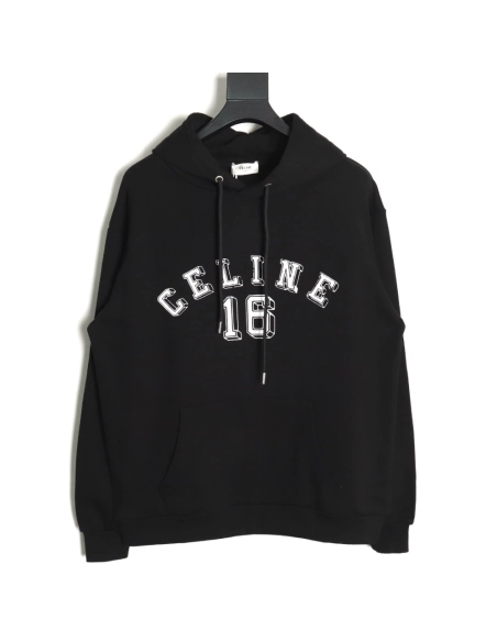 Celine Letter Print Hoodie,Cheap Replica Reps Celine